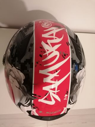 Casco Moto Ls2 Samurai Arte Japonés