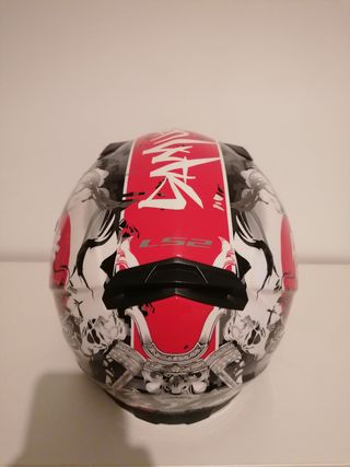 Casco Moto Ls2 Samurai Arte Japonés