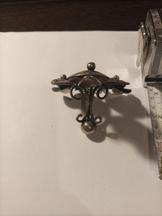 Cenicero de monedas de plata