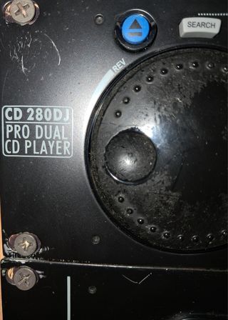 Reproductor CD doble IMG Stage Line 280Dj