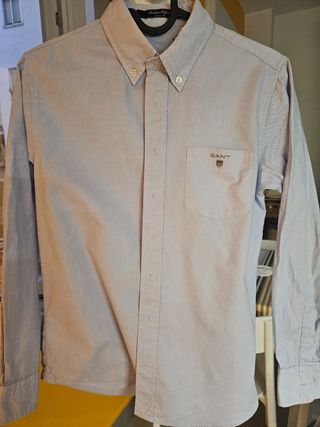 Camisa GANT Oxford Azul T 10-12 años