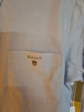 Camisa GANT Oxford Azul T 10-12 años