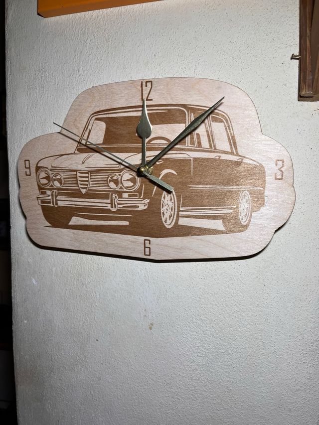 Orologio da parete Alfa Romeo Giulia 1970