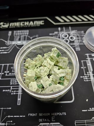 Switches para teclado mecanico Lumia Matcha