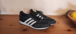 Zapatillas Adidas Azul marino y Rojo