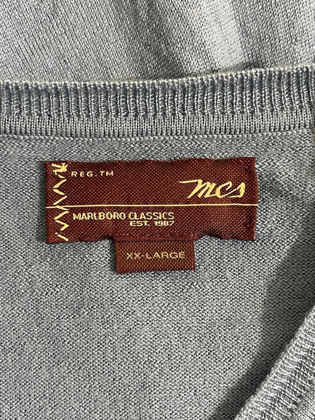 Maglioncino Marlboro Classics Azzurro XXL