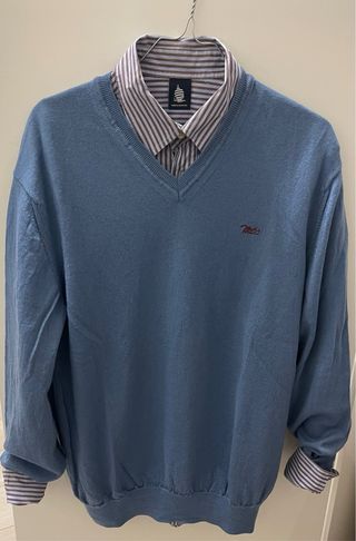 Maglioncino Marlboro Classics Azzurro XXL