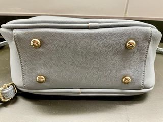 Bolso bandolera azul pastel