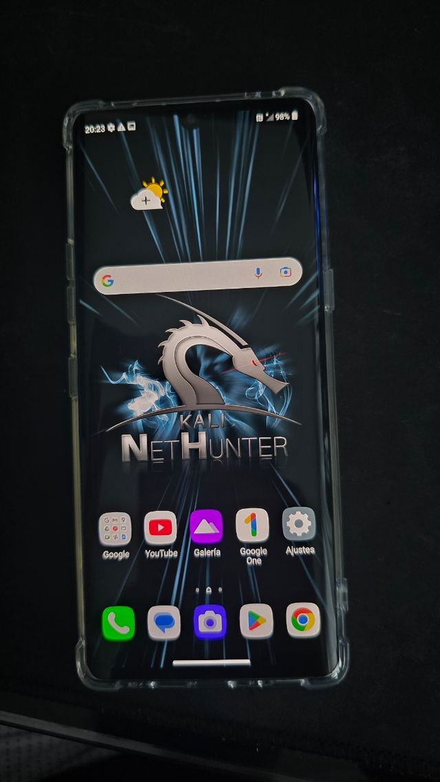 LG Velvet 5G Nethunter Negro