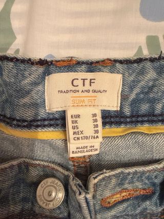 Bermudas vaqueras 