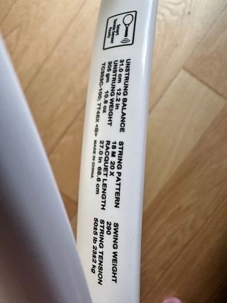 Raqueta Prince Tour 100p White edition