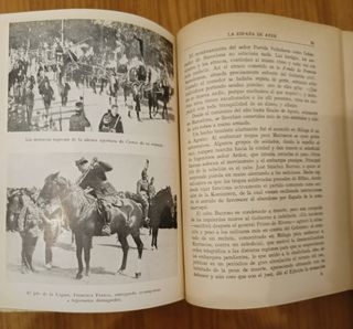 La España de ayer. Libro historia antiguo