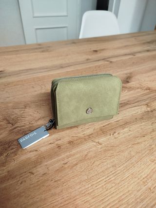 Monedero Parfois verde oliva