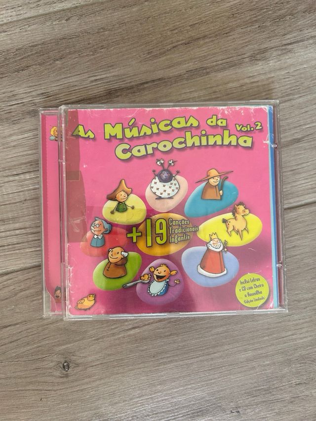 CDs Originais Babiruxa, Leopoldina e Carochinha