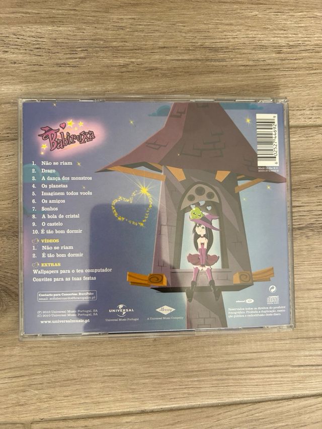 CDs Originais Babiruxa, Leopoldina e Carochinha