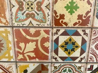 Cuadro Decorativo Baldosas Hidráulicas