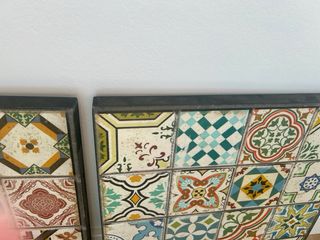 Cuadro Decorativo Baldosas Hidráulicas