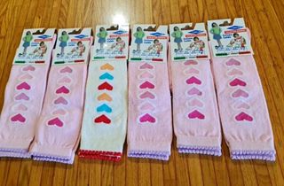 6 paia calze lunghe Gelso bambina 35/40