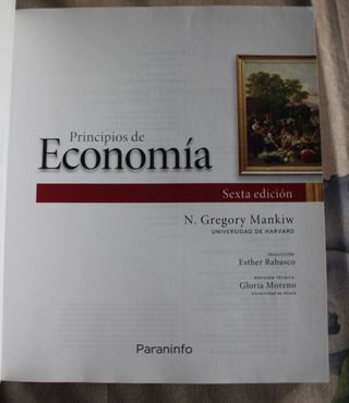 Principios de economía 6ª edición