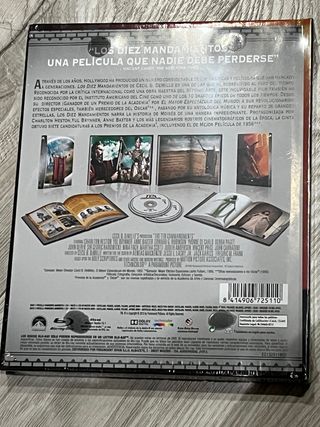 Los Diez Mandamientos Blu-ray Edición Limitada