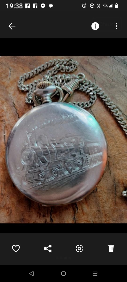 Orologio da tasca Fulgor 15 rubini