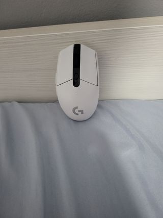 Ratón Logitech Inalámbrico Blanco y Gris