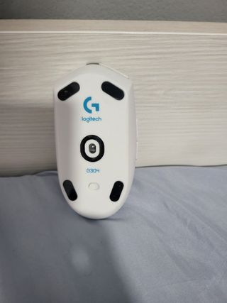 Ratón Logitech Inalámbrico Blanco y Gris