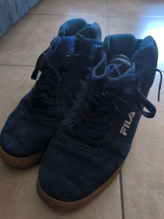 Zapatillas Fila azules