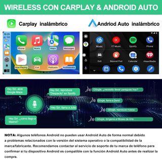 Radio Coche Android 4/64 Pantalla 10.6 NUEVA