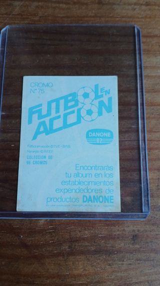 Pelé Danone Fútbol en acción Mundial España 82