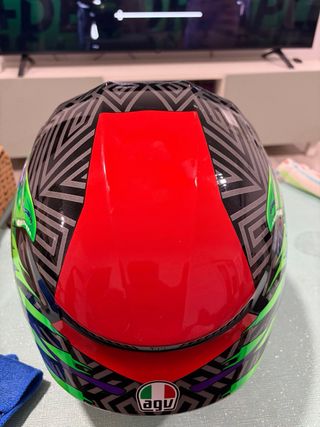 Casco Agv Talla XL Diseño Reptil