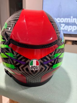 Casco Agv Talla XL Diseño Reptil