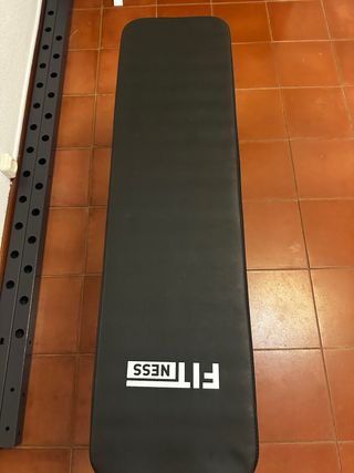Banco de Pesas Fitness Negro