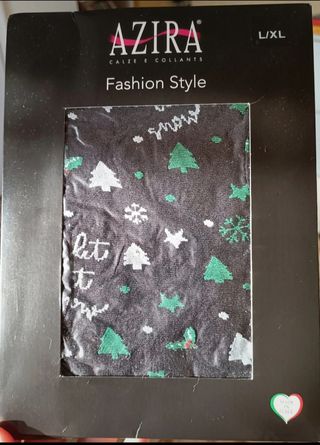 Collant AZIRA L/XL Fantasia Natalizia