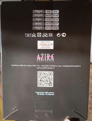 Collant AZIRA L/XL Fantasia Natalizia