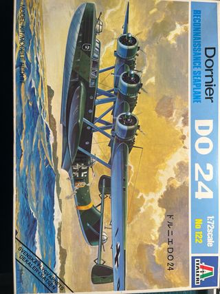 Maqueta Avión Dornier Do 24T Italeri 1:72