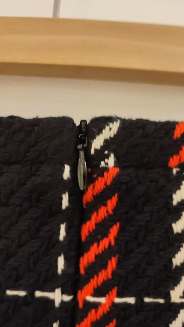 Falda Morgan cuadros talla 38