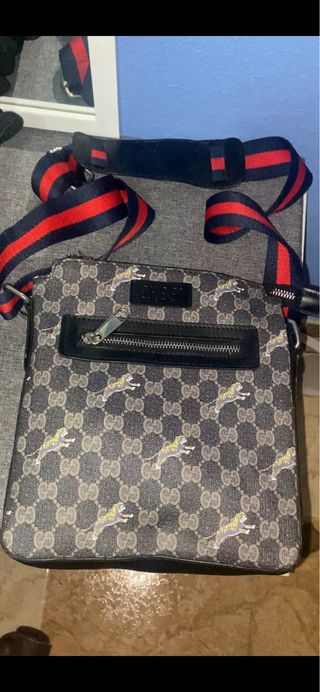 Bolso Gucci Hombre Marrón Multicolor