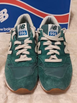 Zapatillas New Balance 996 Hombre Verde/Azul