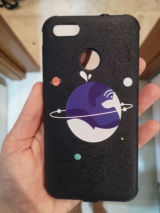 Custodia con design spaziale per Huawei P9 Lite Mini/Y6 Pro