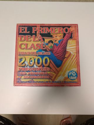 Juego El primero de la clase 2000 preguntas