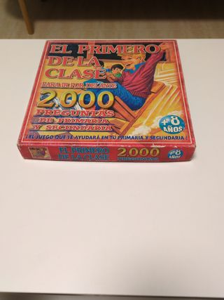 Juego El primero de la clase 2000 preguntas
