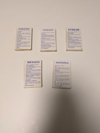 Juego El primero de la clase 2000 preguntas