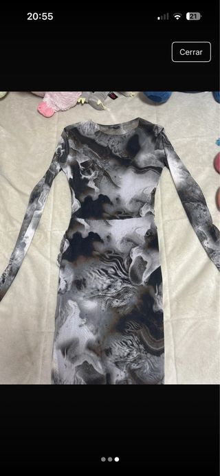 Vestido Bershka, da más talla de lo que es
