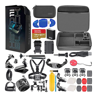 GoPro Hero 10 Black + Accesorios + Funda