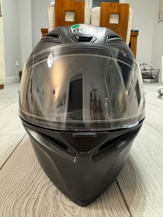 Casco Moto AGV Negro