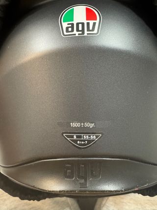 Casco Moto AGV Negro