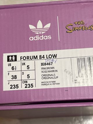 Zapatillas Adidas Forum The Simpsons LivingRoom