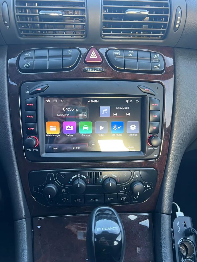 Radio Pantalla para Mercedes Benz W203 Vito W209