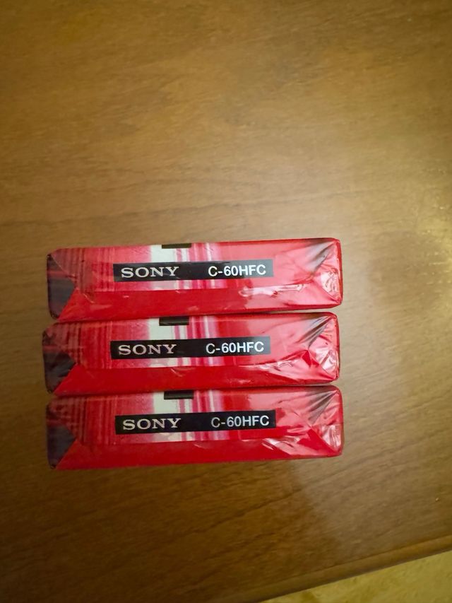Cintas de casete Sony HF 60 Vírgenes